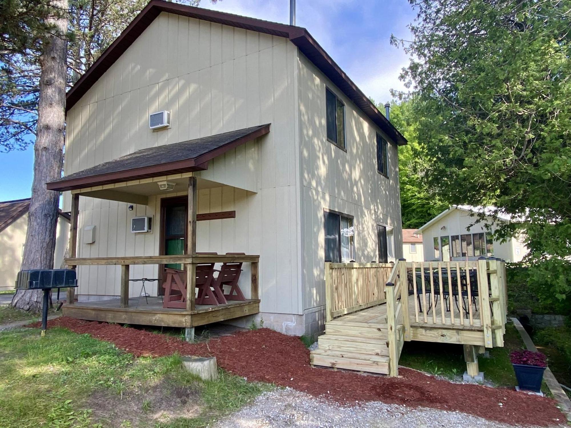 Betsie Riverside Resort Benzonia Exterior foto